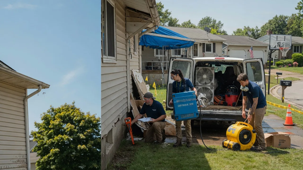Ceiling Leak Cleanup in East Butler, PA near me