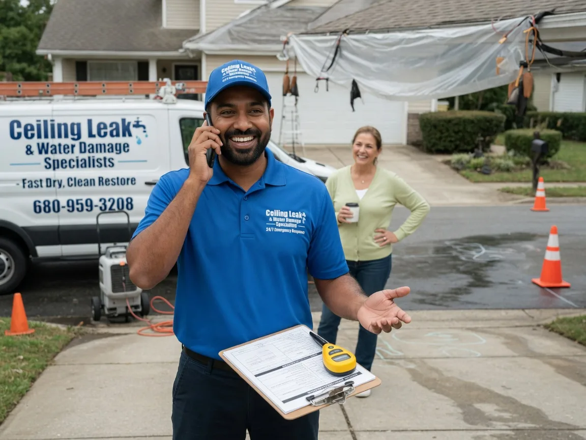 Ceiling Leak Cleanup East Butler, PA FAQs